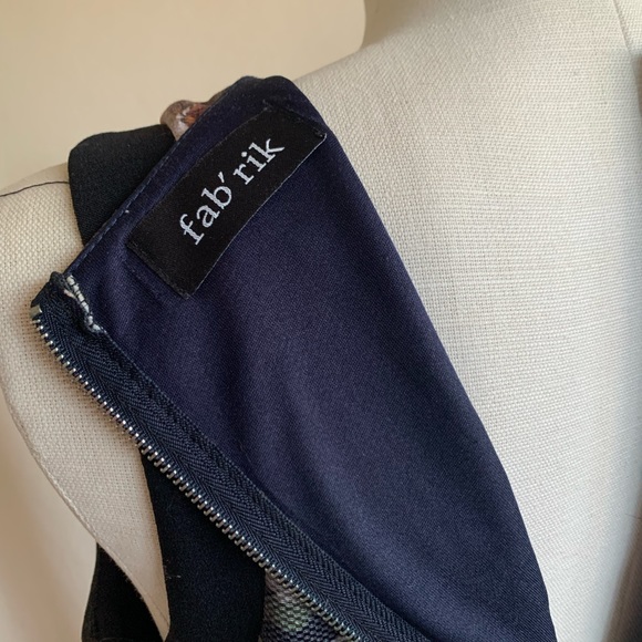 Fab’rik Floral sleeveless dress with a flared skirt - Picture 4 of 4